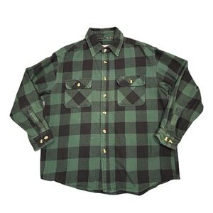 Guides Choice Pro Elite Men L Flannel Outdoors Utility Workwear Chore Hunting